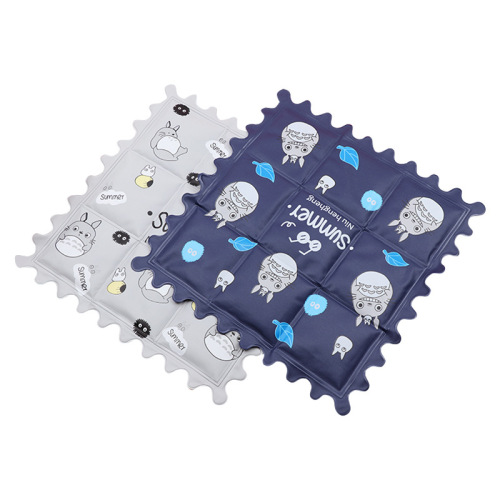 Summer Cartoon Cute Ice Mat Student Cooling Ice Crystal Cooling Mat Car Cooling Pet Dog Gel Cushion Wholesale