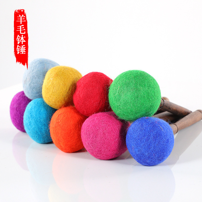Tibetan Buddhist singing bowl mallet wool felt sound bowl hammer Tibetan singing bowl bowl mallet professional sound therapy full moon bowl mallet accessories
