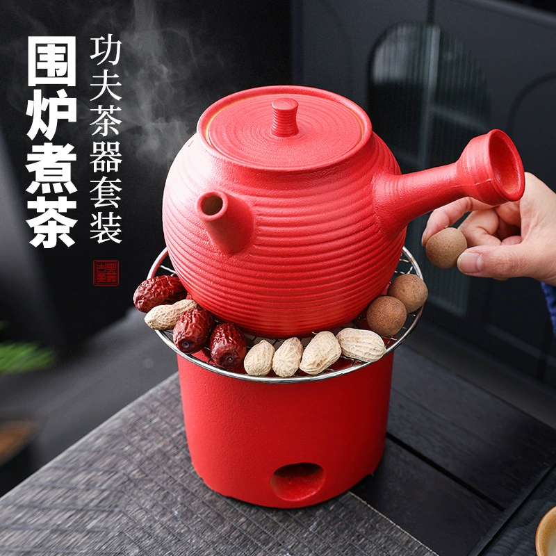 Чайная печь для приготовления чая в консервной печи