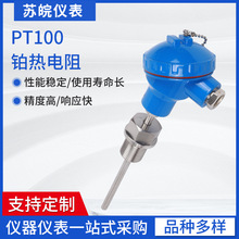 �b��ʽPT100�����304���P䓸М�̽�^�̶�ʽ�ݼy�ضȂ�����