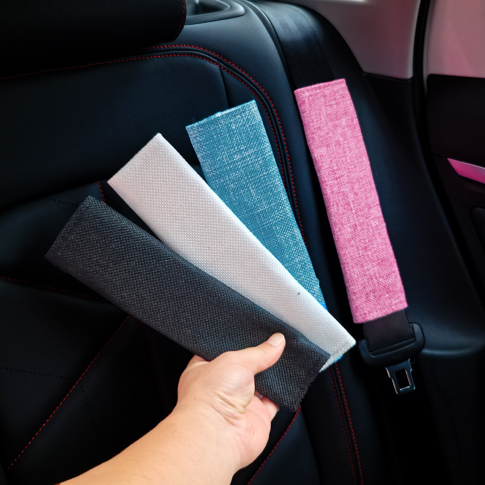 Protector de Hombro para Cinturón de Seguridad de Coche en Poliéster Cómodo