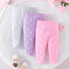 Autumn casual trousers girl's for early age, European style, children's clothing