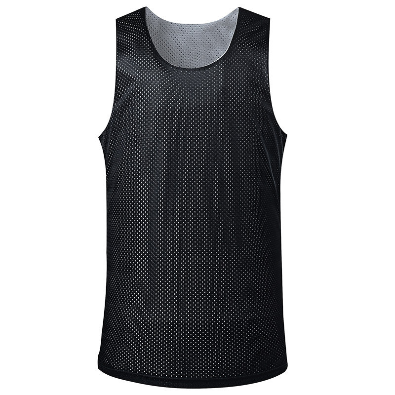 Cross-border Double-sided Panel Jersey plus size Solid Color Mesh Breathable Basketball Jacket Top Competition Training Team Clothes Vest Cross-border Double-sided Panel Jersey plus size Solid Color Mesh Breathable Basketball Jacket Top Competition Training Team Clothes Vest