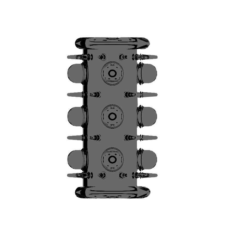 Fancy Lock Ring Series TPE Cock Ring, Slip-on Desensitizing Ring, Blue Mini Style — detail image 10