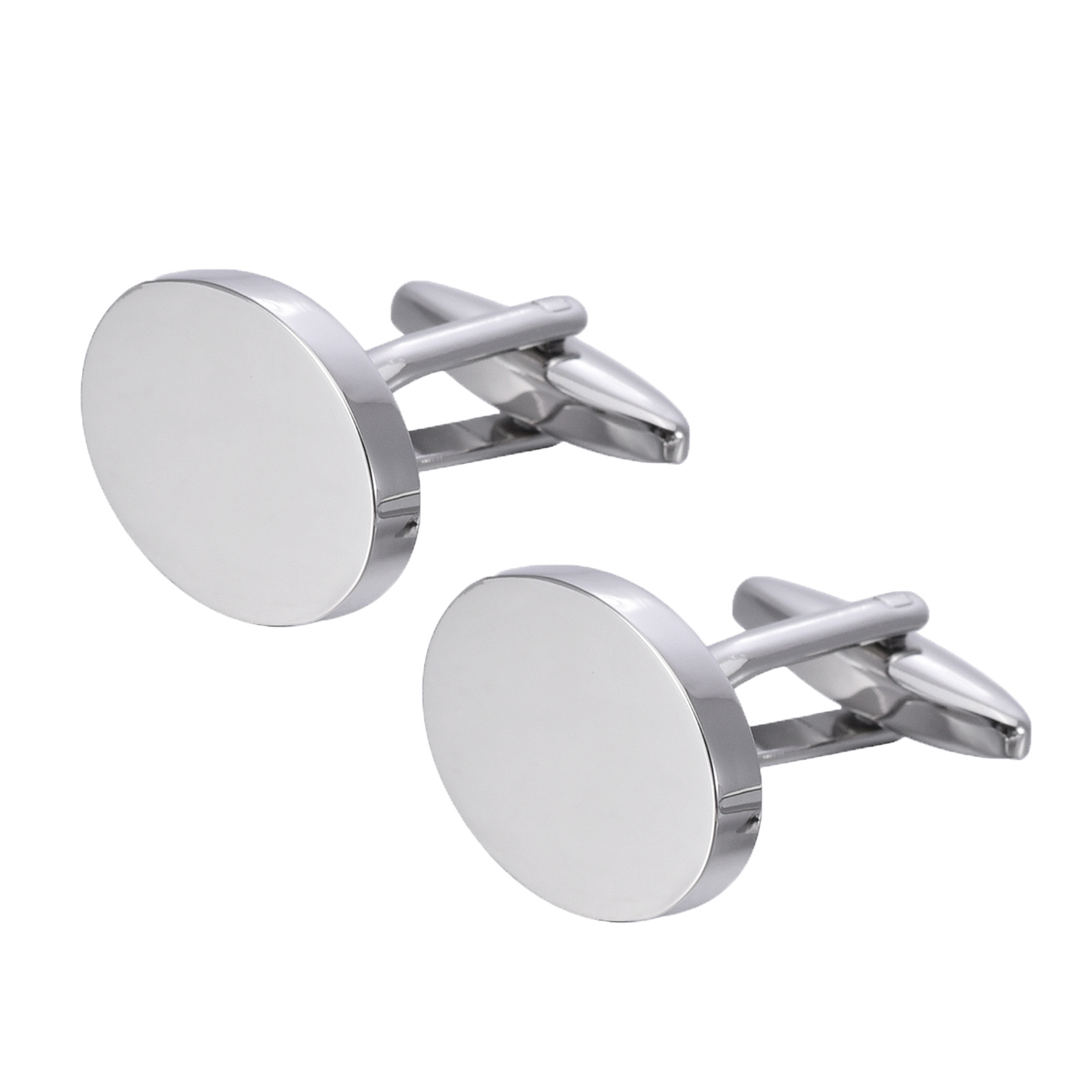 900816 white steel ellipse