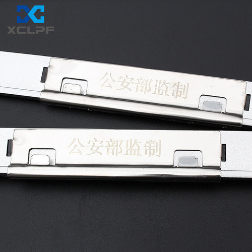Rounded corner magnesium alloy sandblasted and oxidized car license plate frame license plate frame Xingchang license plate frame
