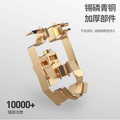 有機玻璃86型插座面板暗裝開關面板一開五孔USB插座批發灰色鏡面