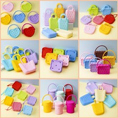 メーカーは、斜めに巾着が付いた丸いレインボーのかわいい子供用小銭入れであるネズミ駆除パイオニアシリコンバッグを製造しています。