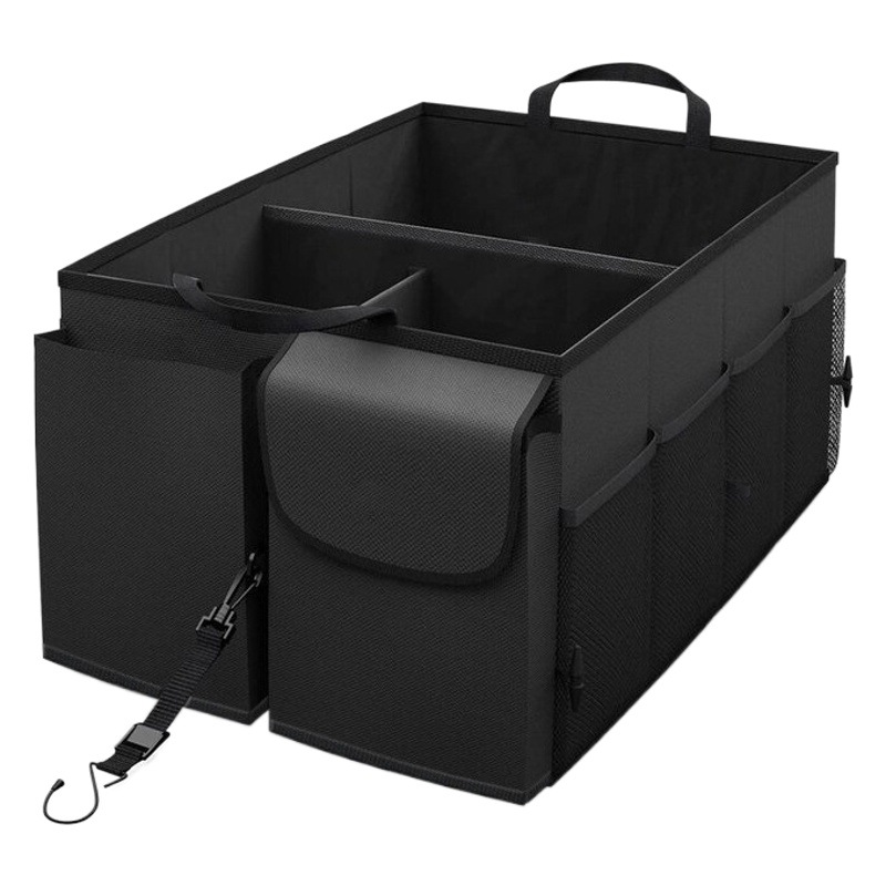 Caja de almacenamiento de maletero del coche caja de almacenamiento multifuncional caja de almacenamiento de suministros de automóviles colección completa caja de almacenamiento plegable