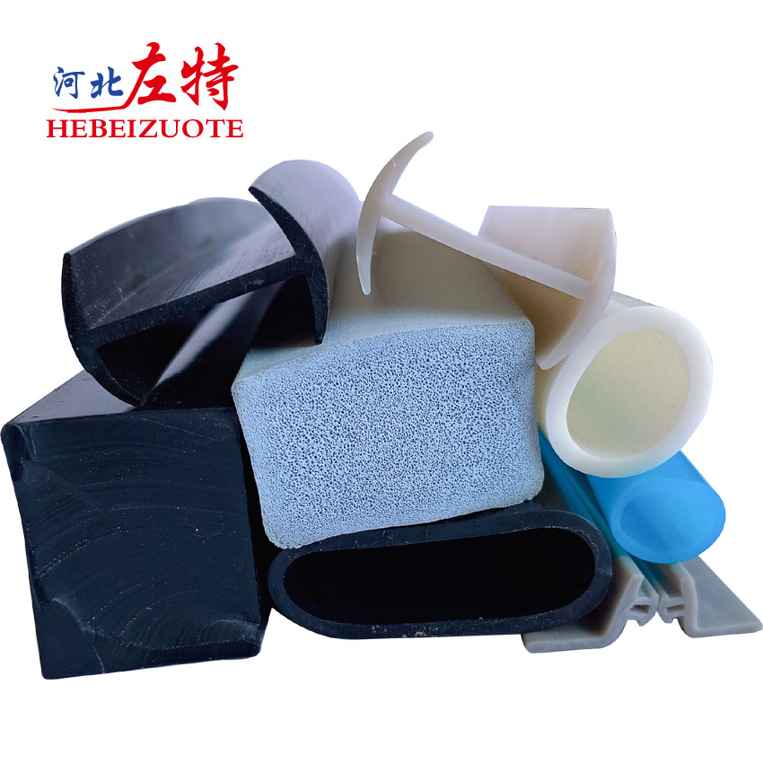 耐高温硅胶密封条烘烤蒸箱红色硅胶条工字透明硅胶条发泡硅胶胶条