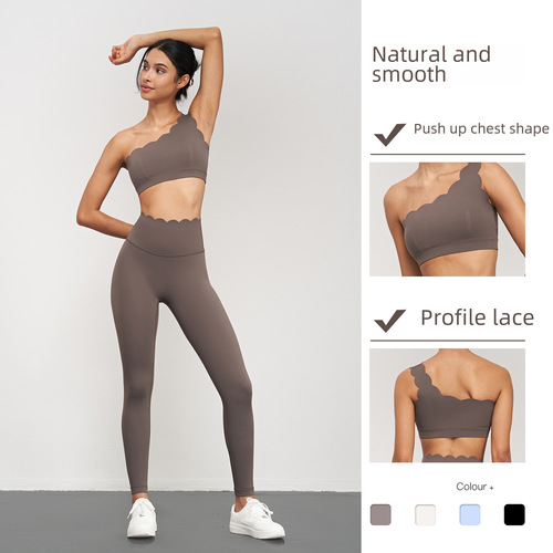 LC Leica Detachable Straps Sports Bra with Shock Absorption and Push-Up for Women, Yoga Bra with Wider Lower Edge and Beautiful Back Design