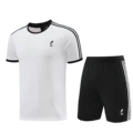 AD07 White Shorts Set