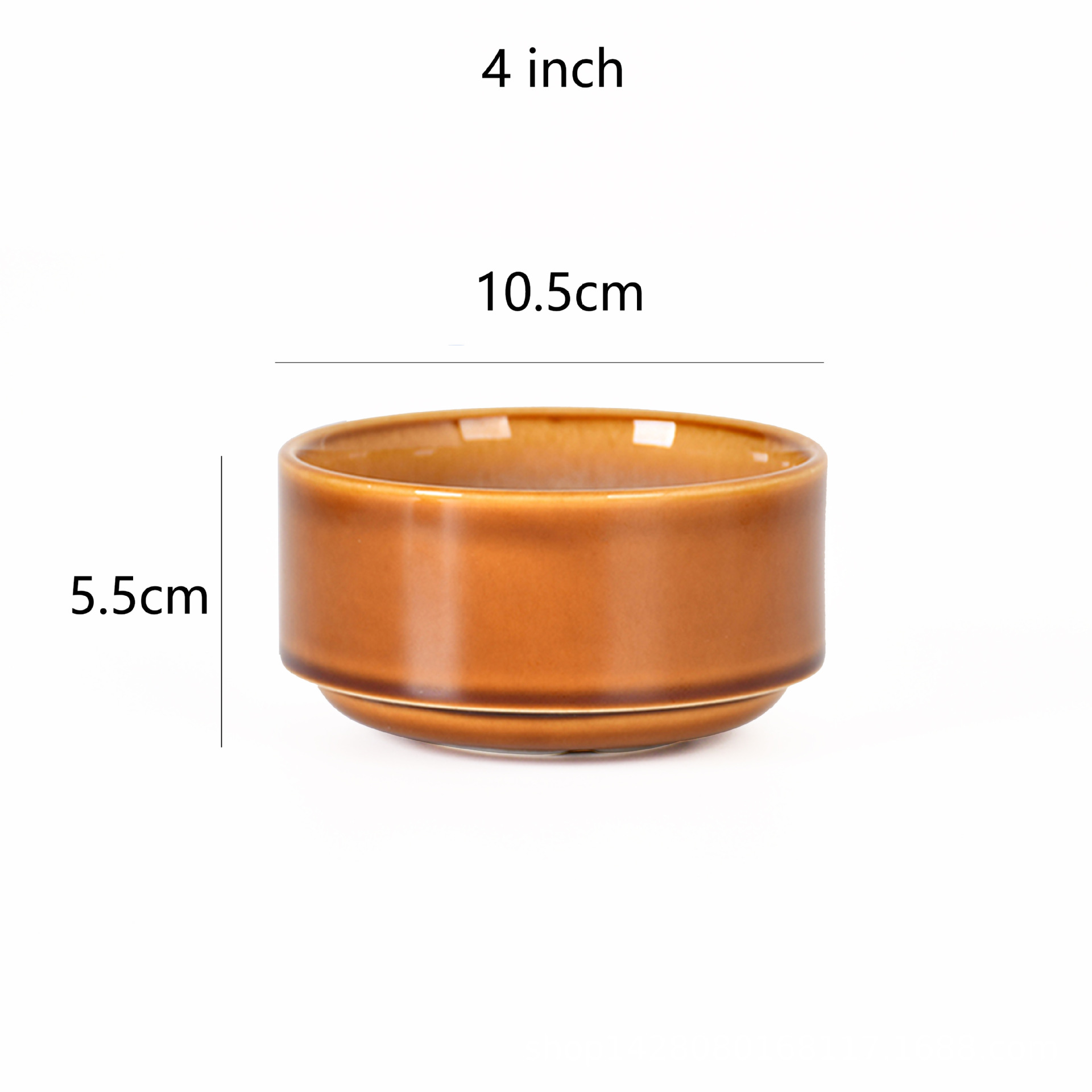 Cuenco de cerámica Cuenco de sopa occidental Borscht Taza de sopa logotipo personalizado