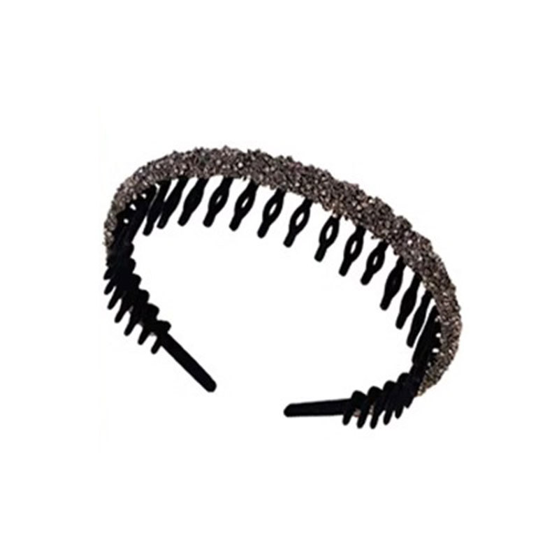 Liu Hai cabello roto para mujeres 2024 nuevo lavado de cara especial antideslizante banda de presión de dientes cabello de cabeza cabeza alta cráneo cráneo clip para el cabello