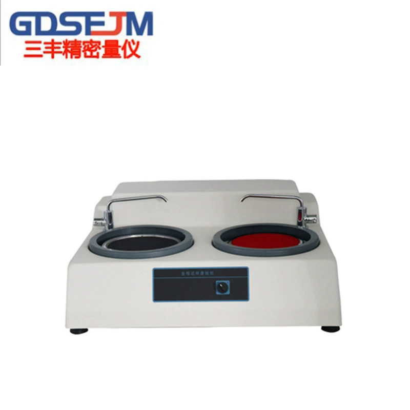 MP-2B двухдискный золотисто-фазный образец шлифовальный станок высокоскоростной шлифовальный станок бесступенчатый шлифовальный станок автоматический шлифовальный станок