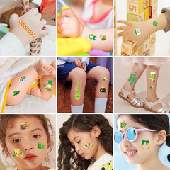 新款愛爾蘭日系列彩色卡通紋身貼防水防汗兒童一次性紋身貼紙批發