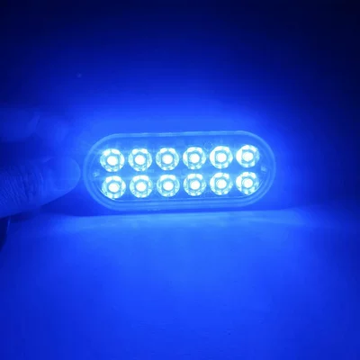 Dönmə işıqları Light Side 12-24V Work Light - blue