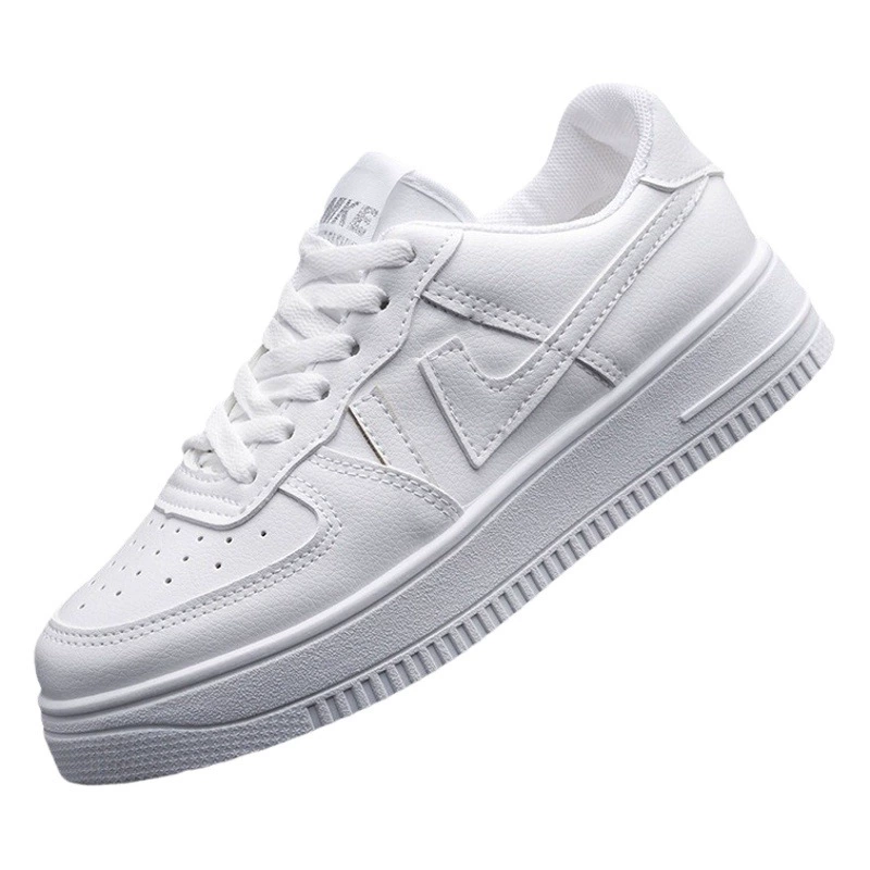 Мужские и женские одинаковые осенне-зимние кроссовки белые туфли парная обувь Легкие дышащие кроссовки на толстой подошве увеличенное похудение повседневные