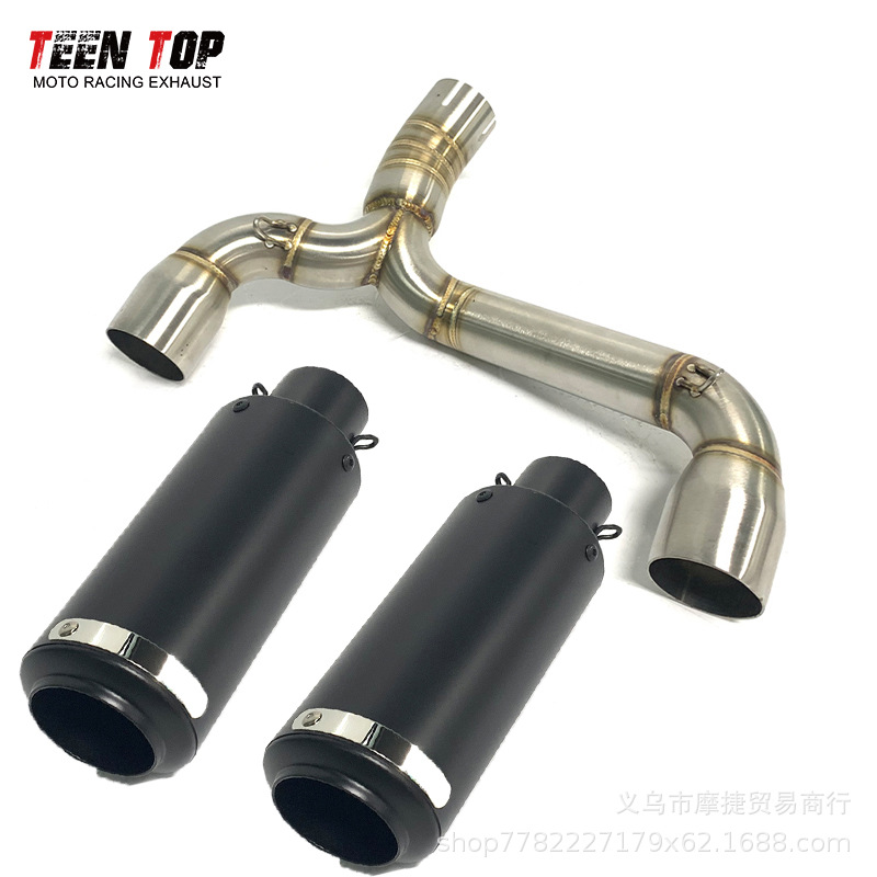 Suitable for Motorcycle Suzuki Cb650R/Ninja400/R1 Modified Exhaust Pipe Sc Scorpion Tail Section Exhaust Pipe
