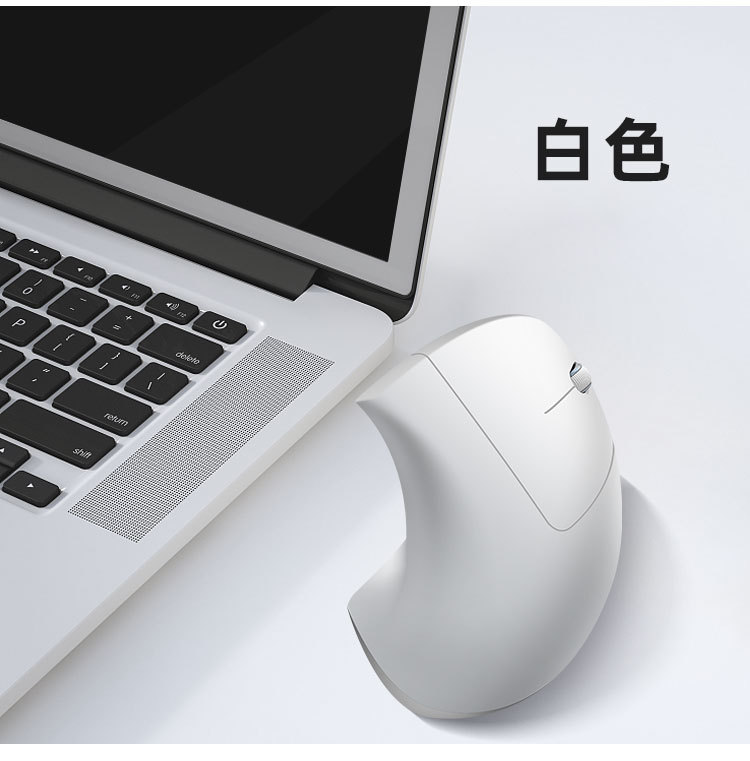Kablosuz 2.4G dikey beşinci nesil sağ el pil şarjlı kablolu mouse Amazon yaratıcı üretici toptan satış