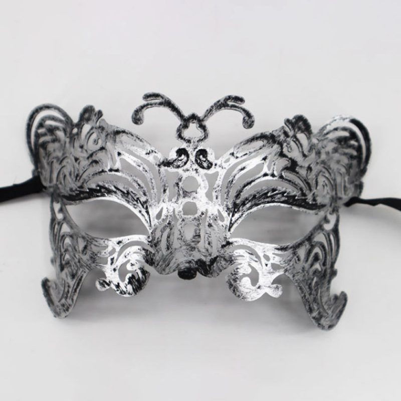 Ventas transfronterizas en caliente princesa de hadas retrógradas mitad cara de la antigua griega máscara de corona de jazz máscara romana