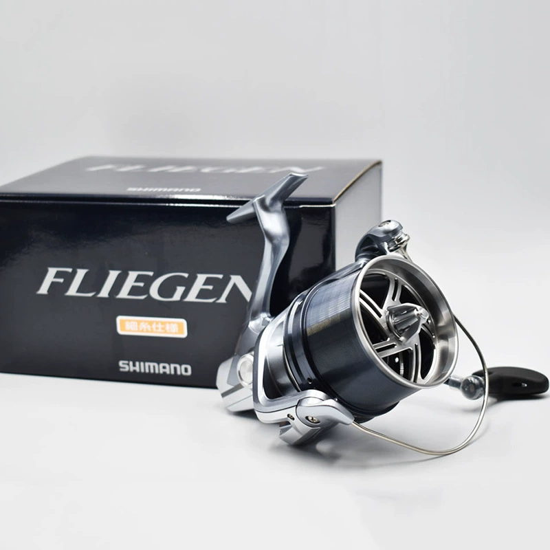 Безынерционная катушка (Shimano SD35) Fliegen, для дальнего заброса, AR‑C шпуля, до 18 кг тормоз