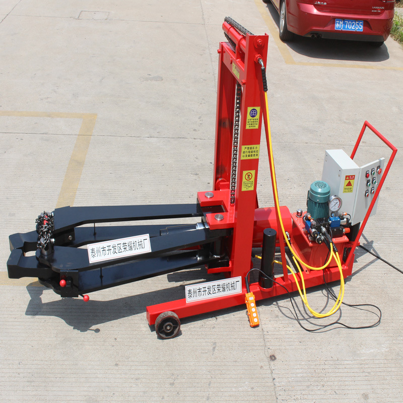 销售50吨车载式皮带轮轴承大型液压拆卸拉马100T150T电动液压拉马