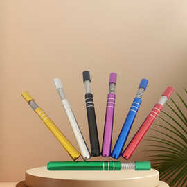 厂家直销热卖新款女士弹簧烟斗小巧便携 外贸内销