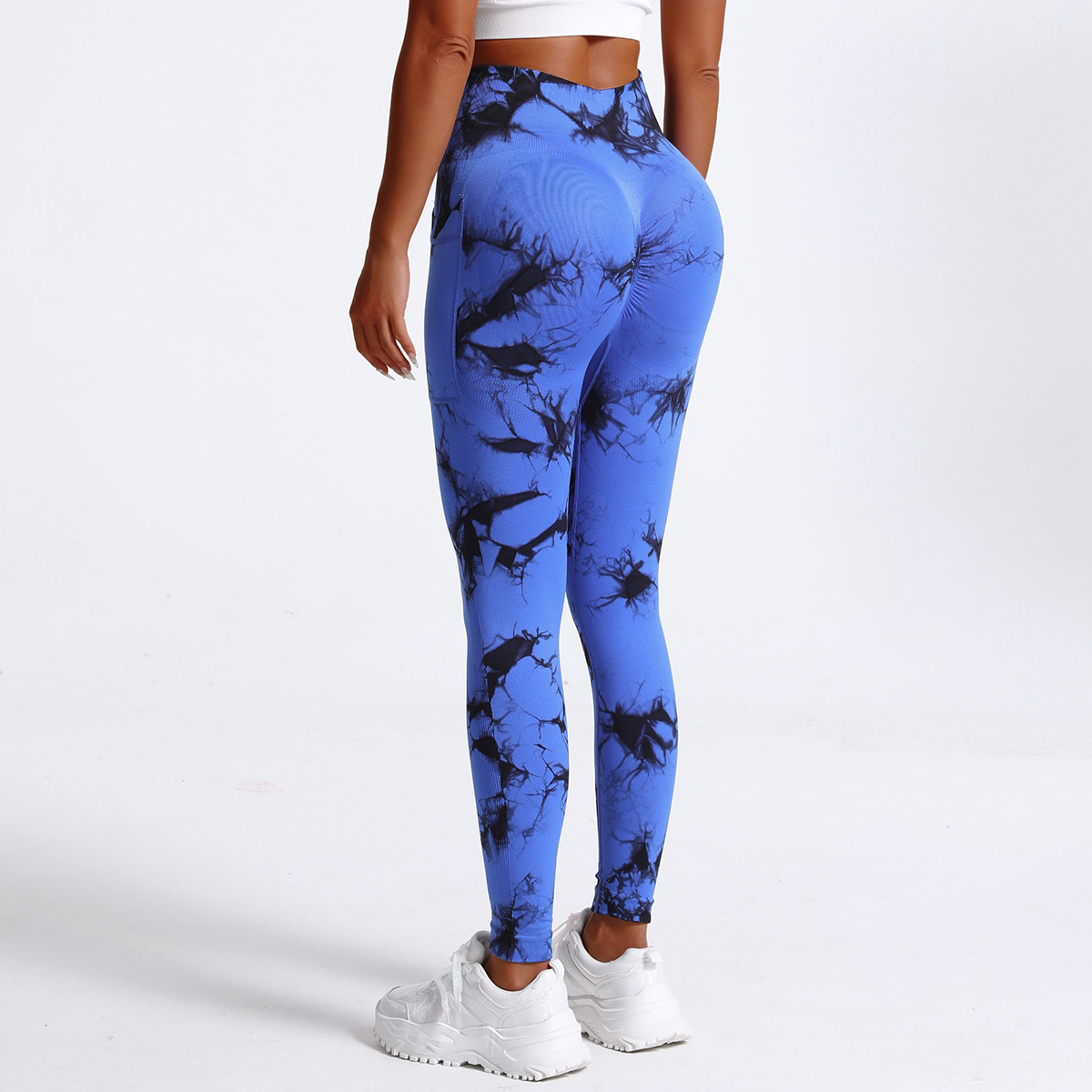 Tie - Dye azul y negro
