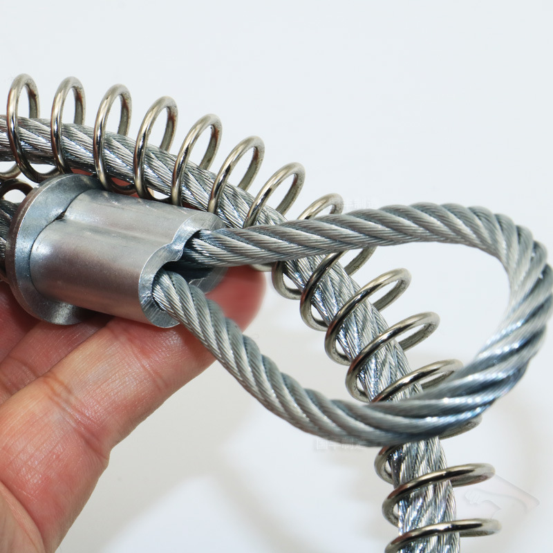 Tubo de aceite de alta presión, cable de resorte, equipo hidráulico grande, cable de acero anti-descadena, cable de aceite, cable de acero