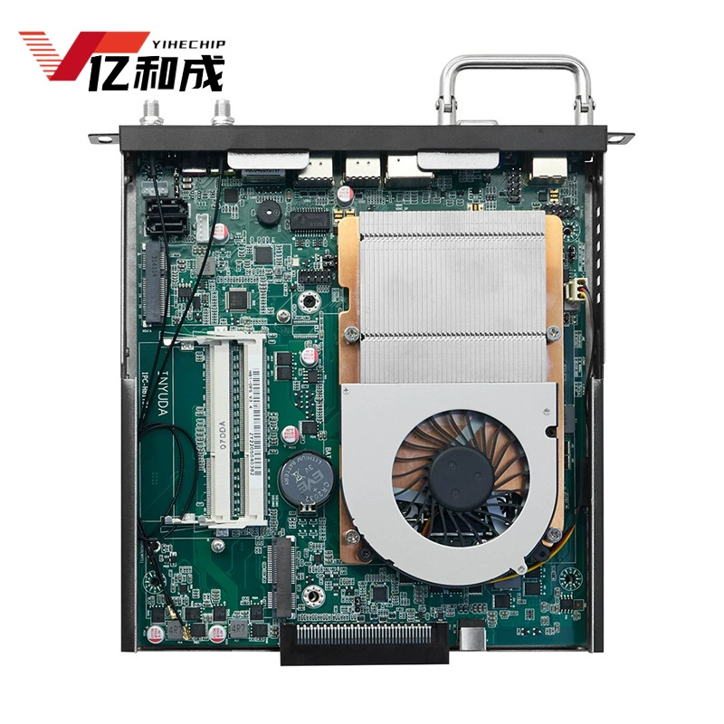 Операционная система Yi He Cheng хост компьютера all-in-one Core H81/4 поколения I3/I5/I7 малый корпус промышленный управляющий компьютер промышленный управляющий компьютер