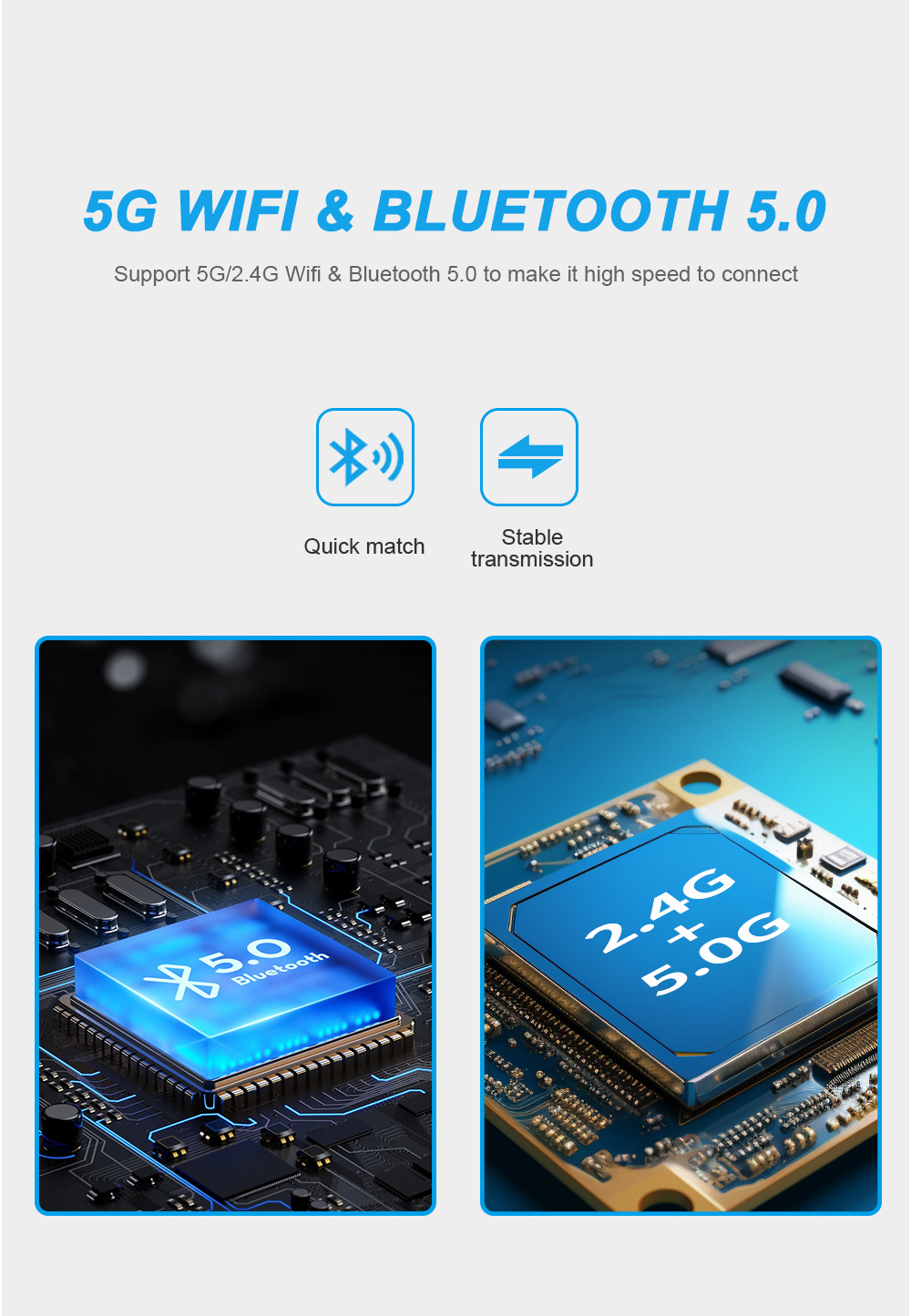 Cross-border hot-selling wired to wireless carplay box upgrade Android smart car interconnection module car