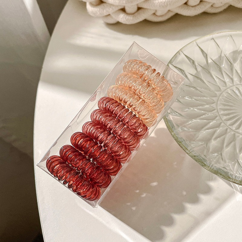 2025 nuevo estilo simple y versátil banda para el cabello sin costuras diadema duradera y de alta elasticidad que no daña el cabello coleta gruesa cuerda para el cabello sombreros