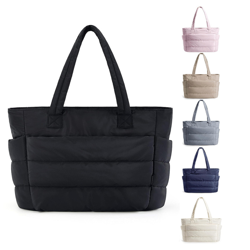 Cross-Border New Style Women's Shoulder Bag, Lightweight Cloud Tote Bag, Large Capacity Women's Handbag, Work and Commuting Computer Bag Cross-Border New Style Women's Shoulder Bag, Lightweight Cloud Tote Bag, Large Capacity Women's Handbag, Work and Commuting Computer Bag