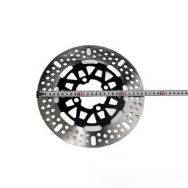 跨境东南亚摩托车配件改装刹车盘CNC 适用本田BEAT 260MM带支架