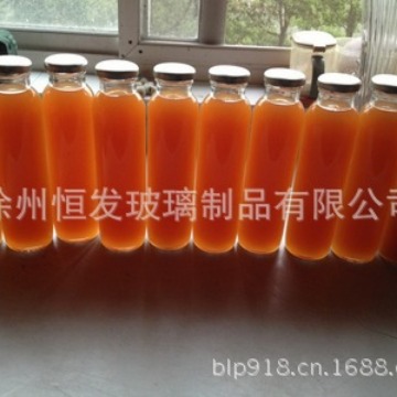 厂家特价饮料玻璃瓶300ml果茶瓶子冷泡杯果汁奶茶杯牛奶瓶丝印ogo