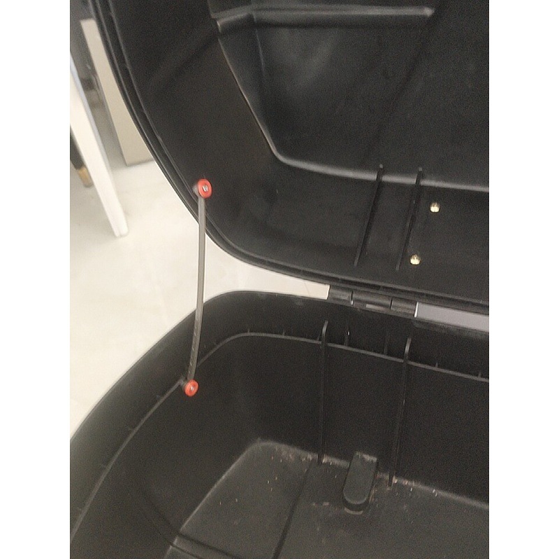 Electric Vehicle Rear Cargo Box Plastic Cable Puller, Motorcycle Tail Box Steel Cable, Scooter Tail Box Cover Connecting Wire Screws