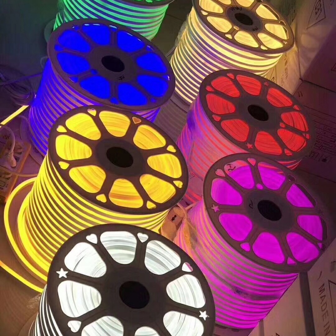 Colorful Color-Changing Outdoor Light Strip Advertising Sign Shape Waterproof Soft Light Strip Manufacturer Led Flexible Light Strip Neon