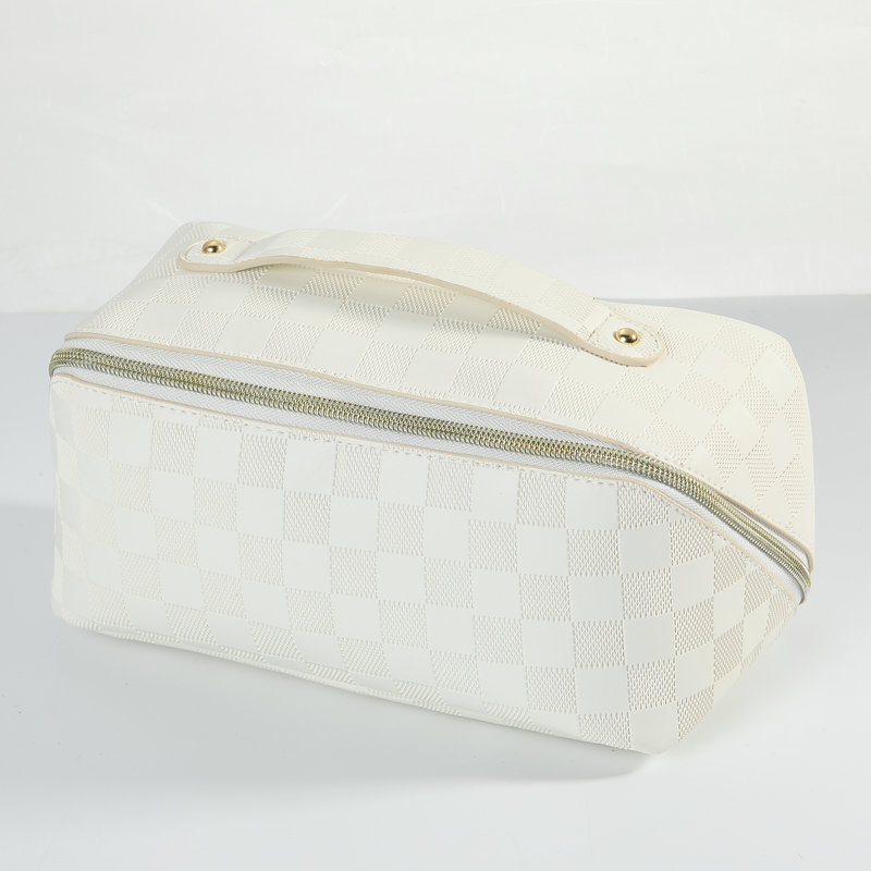 [Alta calidad] Bolsa De Almohada bandeja de ajedrez bolsa de almacenamiento de cosméticos de gran capacidad embrague multifuncional portátil