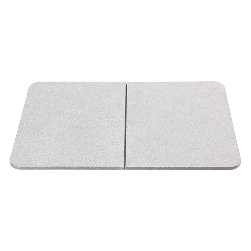Diatomea barro plegable estera del piso del hogar absorbente antideslizante alfombra del piso de diatomita Baño estera de la puerta de la Cocina al por mayor