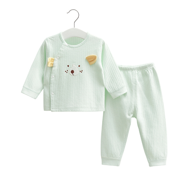 Ropa y pantalones de otoño para bebés, conjuntos separados de primavera y otoño para recién nacidos, conjunto de ropa interior de algodón fino para niñas y niños, ropa infantil, algodón puro.