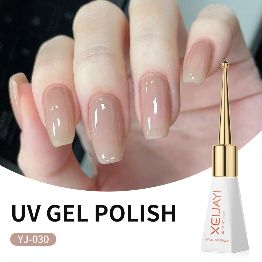 Manicure new popular monochrome Nail Polish glue nude New phototherapy long-lasting disposable glue for nail salon