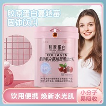 胶原蛋白蔓越莓粉Collagen cranberry  小分子肽固体饮料冲饮