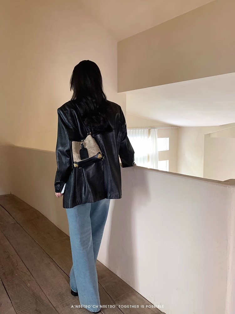 Nanfeng Chio2nd Ölgemälde Pavilion Bucket Bag Damen 2024 Neuer Stil High-End Western Style Single Shoulder Crossbody Bag_voghion.com