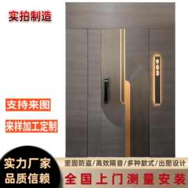 精雕铸铝门别墅大门铸铝高端甲级一门一景防盗门家用入户门