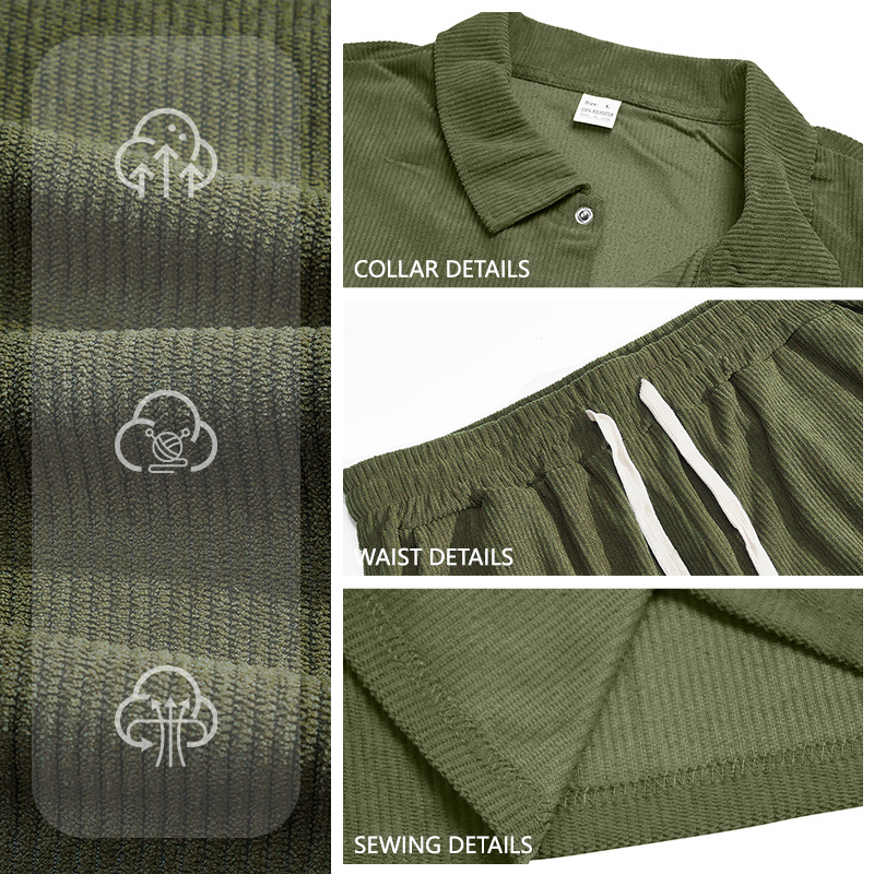 Transfronterizo Amazon nueva camisa de mangas largas para viajeros de Detroit, pantalones largos con mecha de lámpara, chaquetas casuales para hombres