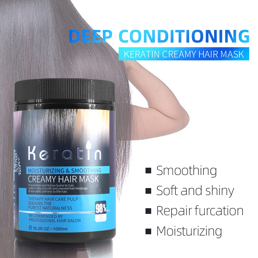 Comercio exterior Arganoil Cuidado Keratin Juego de cuidado de queratina Champú marroquí Acondicionador Mascarilla para el cabello