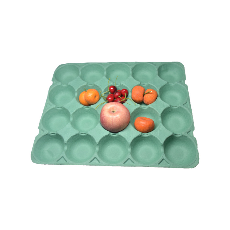 8 pedazos, 9 pedazos, 10 pedazos, 16 pedazos de bandeja de la fruta de la pulpa, bandeja de Apple, bandeja de la Pera, protección del medio ambiente, degradación completa, bandeja disponible de la fruta