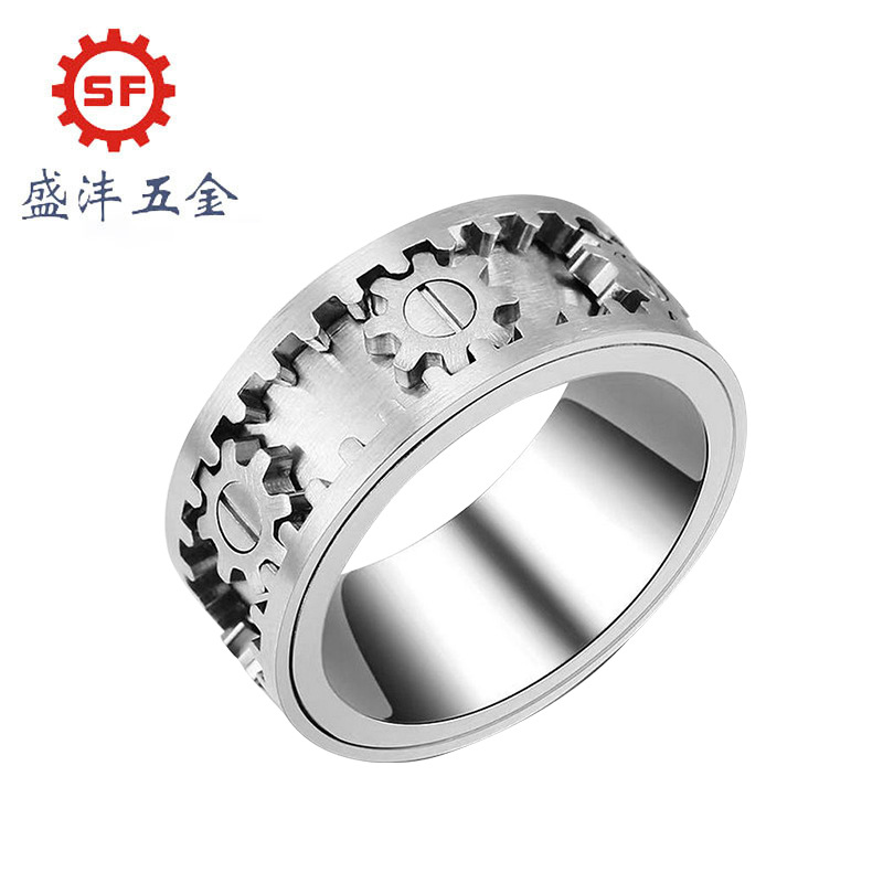 粉末冶金粉末压铸转动齿轮戒指配件 五金机械零件配件cnc