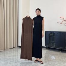 0813-107扬子纱连衣裙 秋装高品质超软丝滑精品全羊毛X